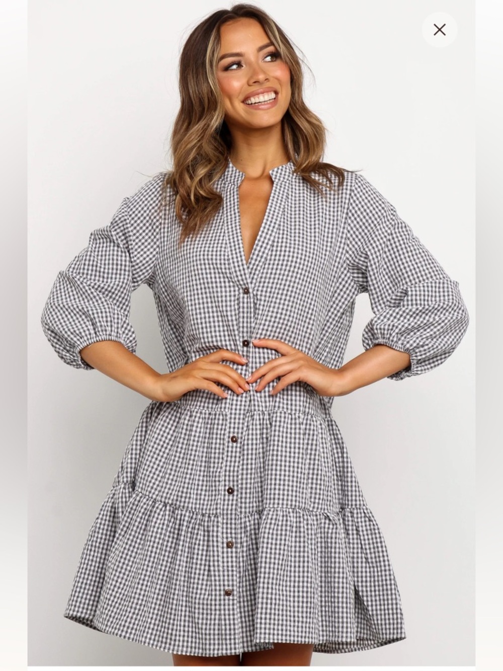 Petal + Pup Daria Print Tiered Dress